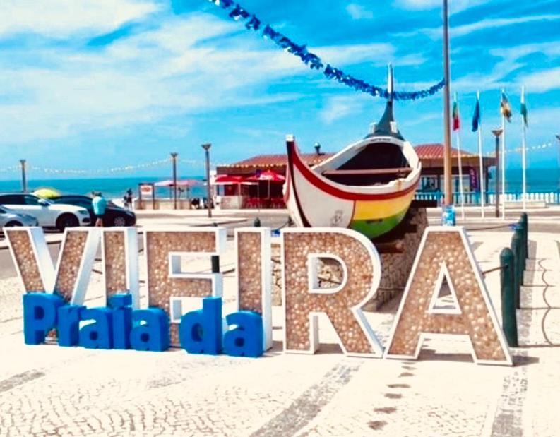 Apartamento Vista Mar Vieira de Leiria Exteriör bild